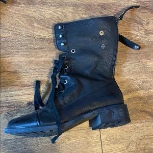 Sam Edelman combat boots